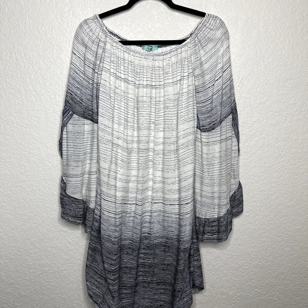 KARLIE‎ Striped Ombre Women's Dress